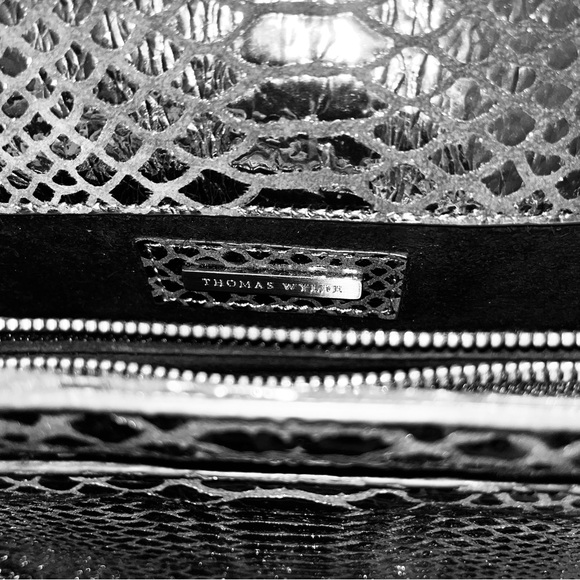 Thomas Wylde Studded Metallic Clutch - Picture 8 of 9